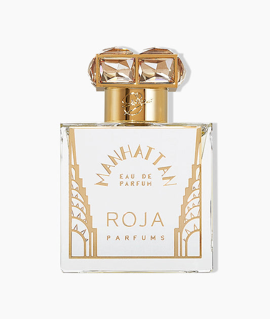 Roja Parfums Manhattan Eau de Parfum Unisexe 100 ml flacon luxueux doré
Manhattan Roja Parfums parfum oriental épicé bergamote tabac vanille