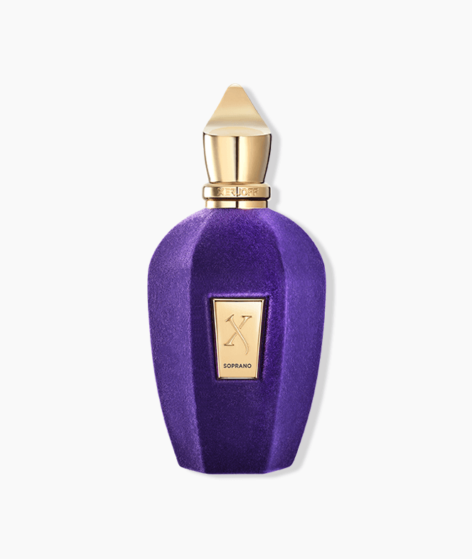 Xerjoff Soprano Eau de Parfum Unisexe 100 ml flacon luxe
Parfum Xerjoff Soprano unisexe oriental floral
Flacon et coffret Xerjoff Soprano 100 ml