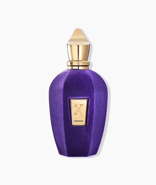 Xerjoff Soprano Eau de Parfum Unisexe 100 ml flacon luxe
Parfum Xerjoff Soprano unisexe oriental floral
Flacon et coffret Xerjoff Soprano 100 ml